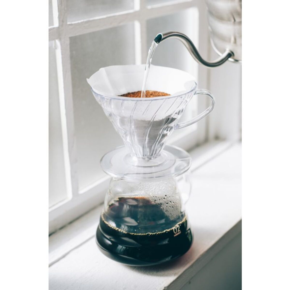 Filtre à café HARIO blancs x100 pour Dripper 1 à 4 tasses