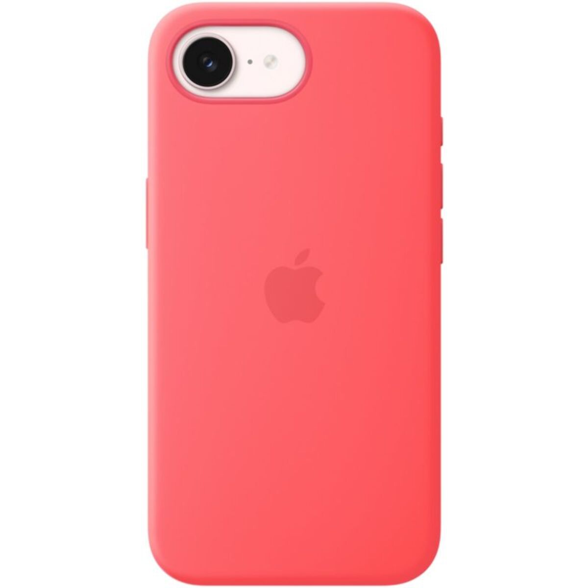 Coque APPLE iPhone 17e silicone Magsafe Rose goyave