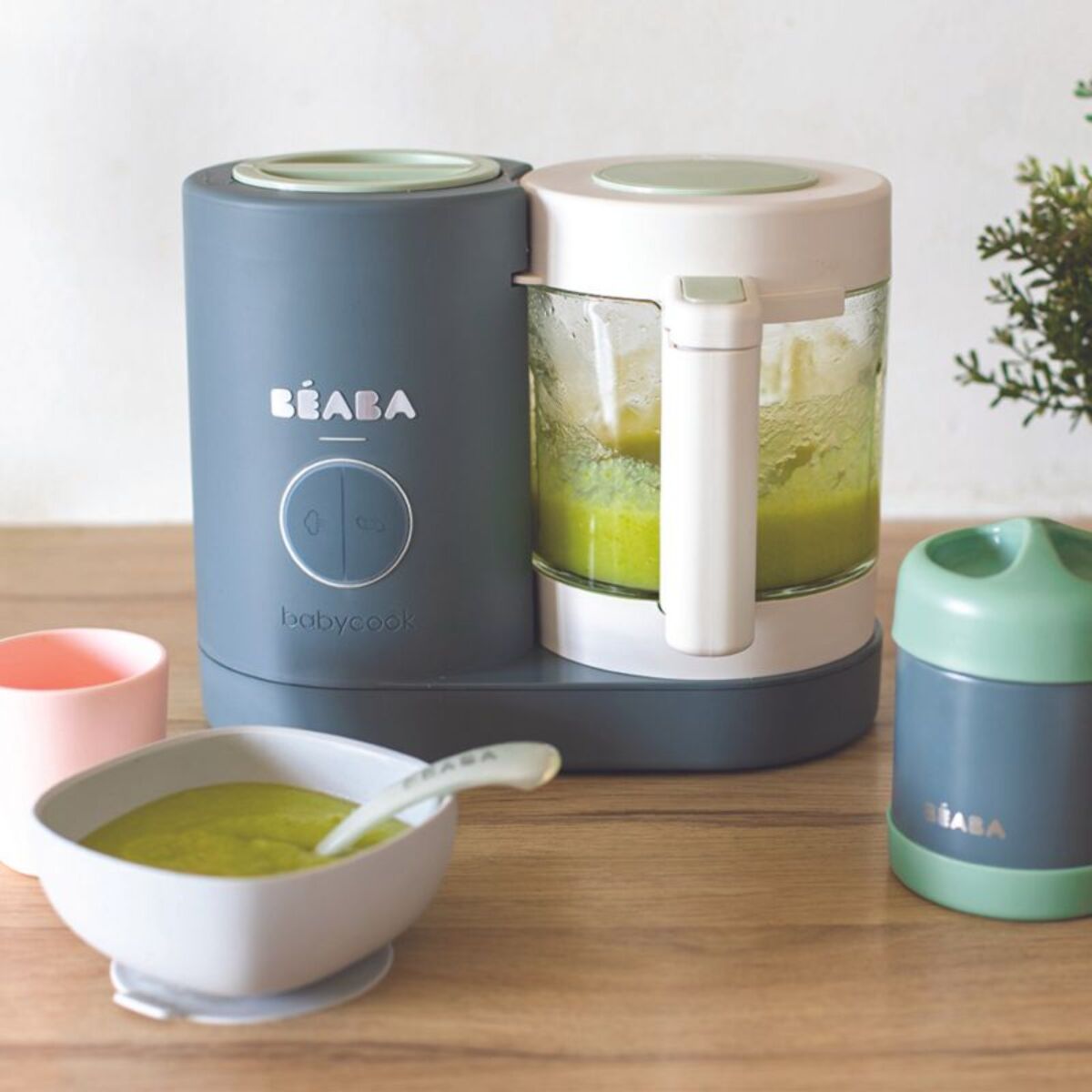 Mixeur Cuiseur Bébé BEABA Babycook Neo Gris Mineral