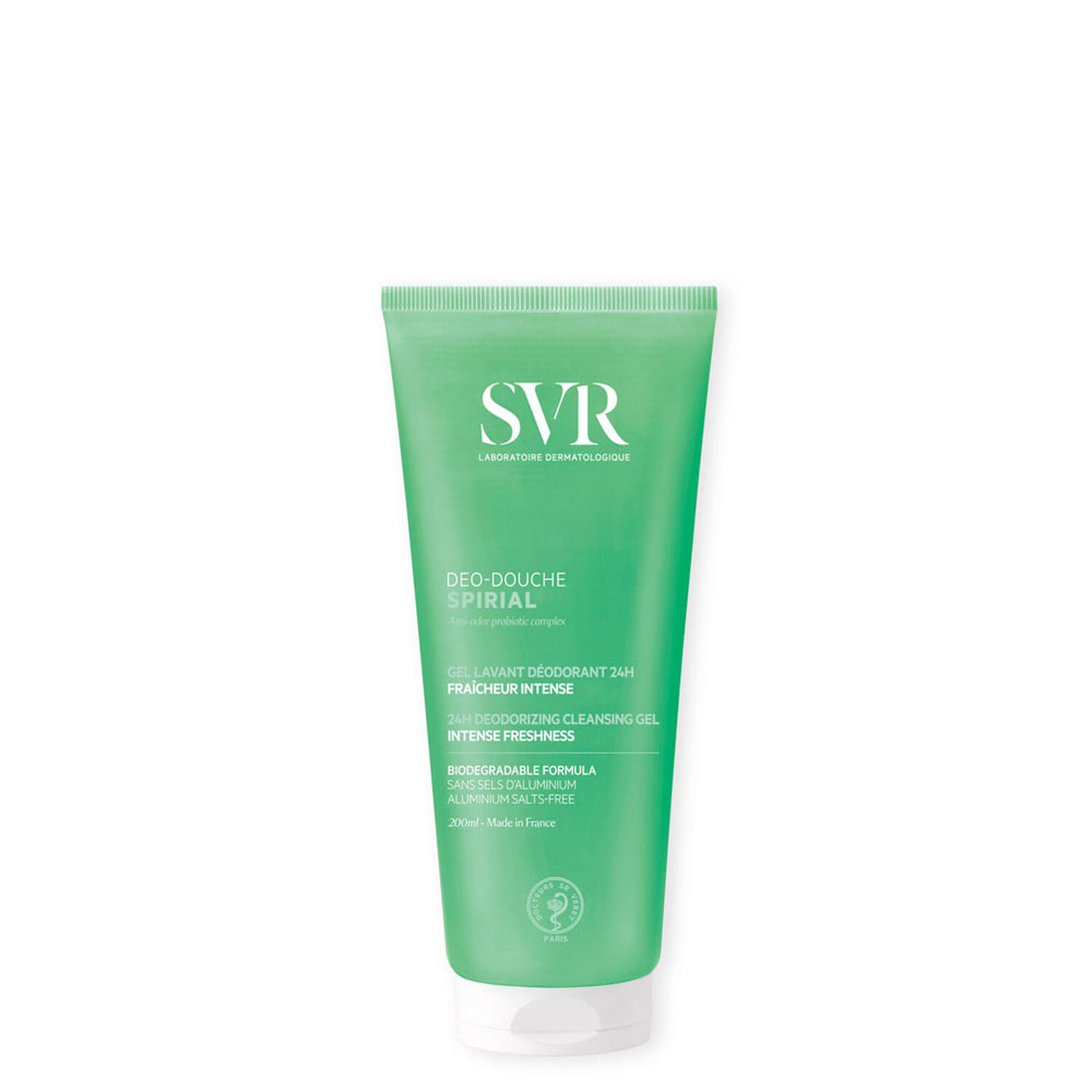 Spirial - Gel Lavant Déodorant Fraîcheur Intense 200 ml