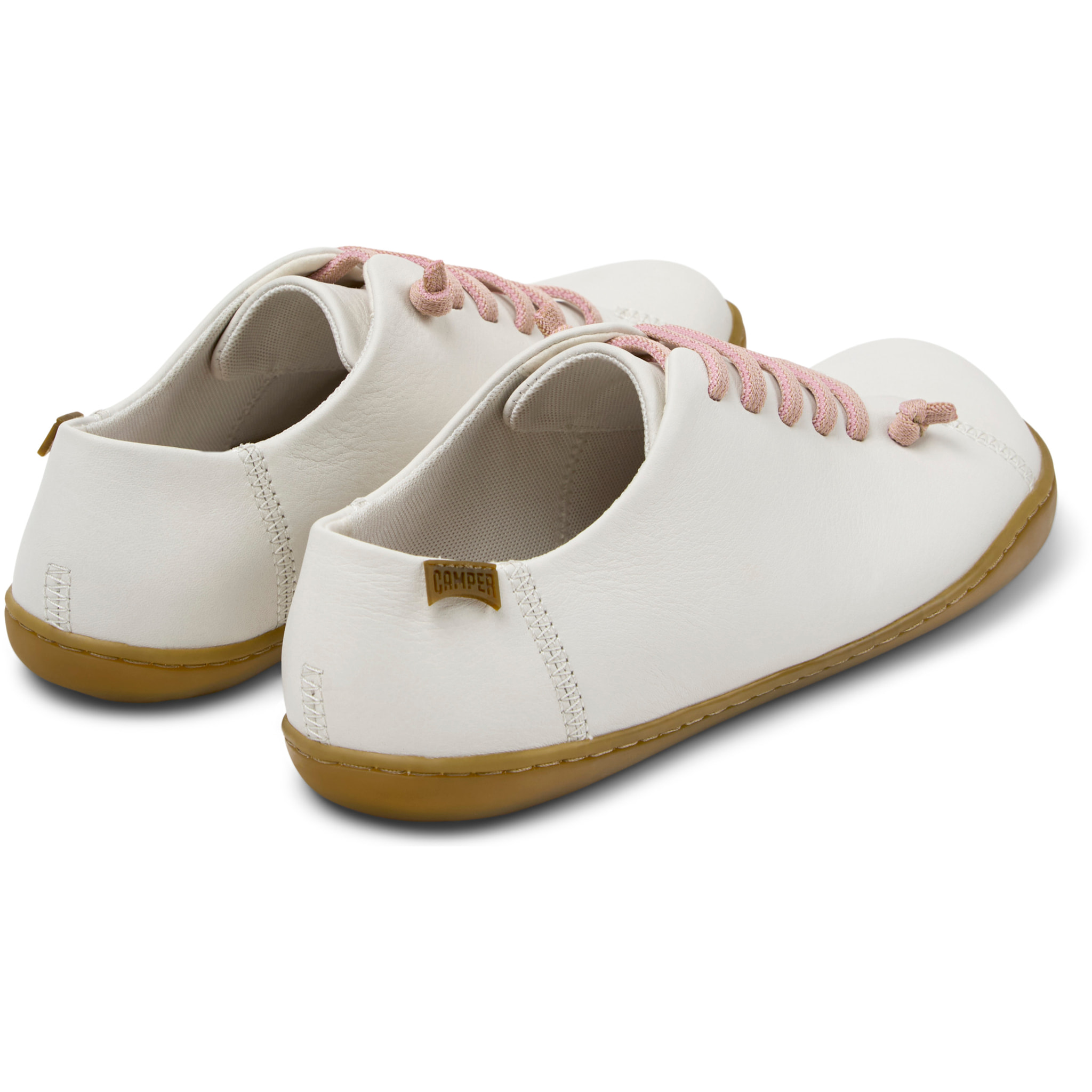 Zapatillas - CAMPER Peu Cami - Blanco - Cuero liso