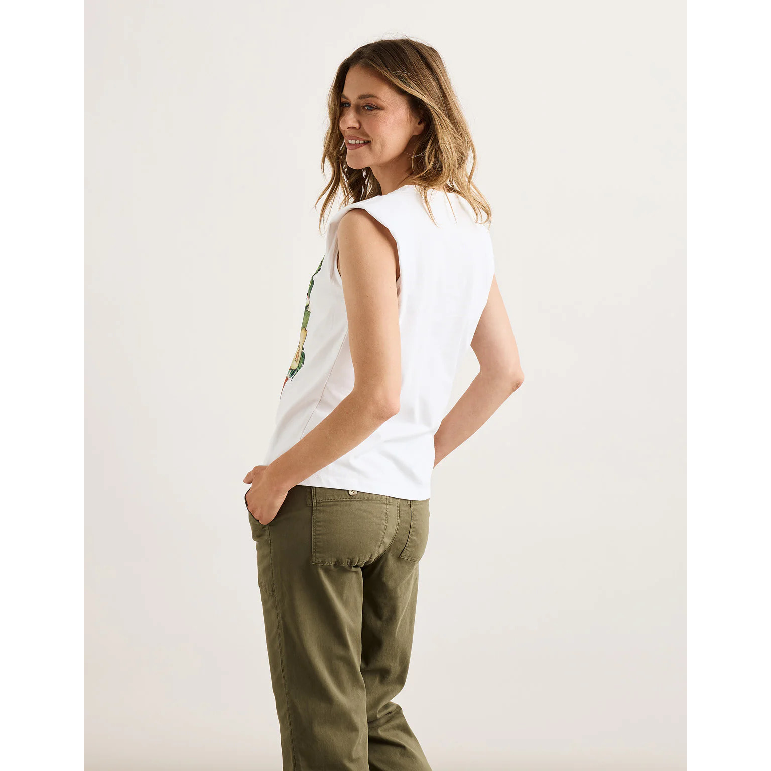 Camiseta Manga Corta Blanca - Bangana