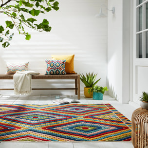 Tapis extérieur BAY DIAMOND Multicolore