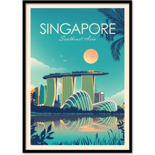 Affiche - Singapore - Studio Inception