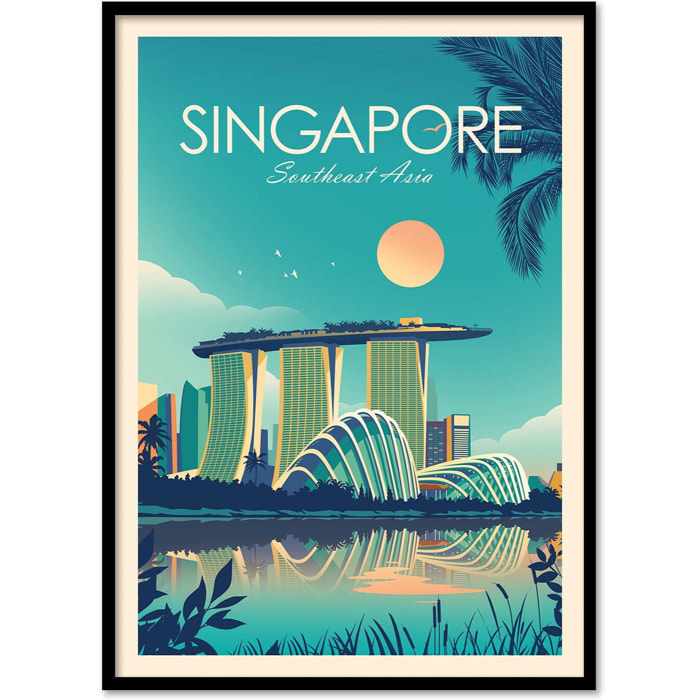 Affiche - Singapore - Studio Inception