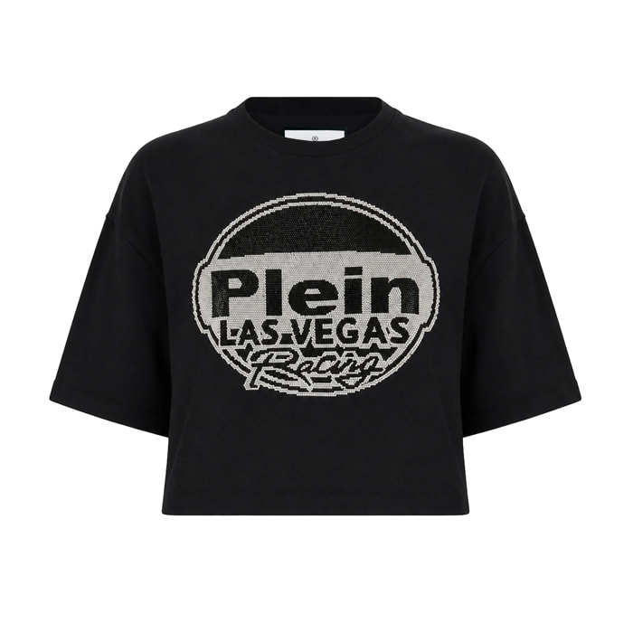 PHILIPP PLEIN T-shirt girocollo a maniche corte RACING