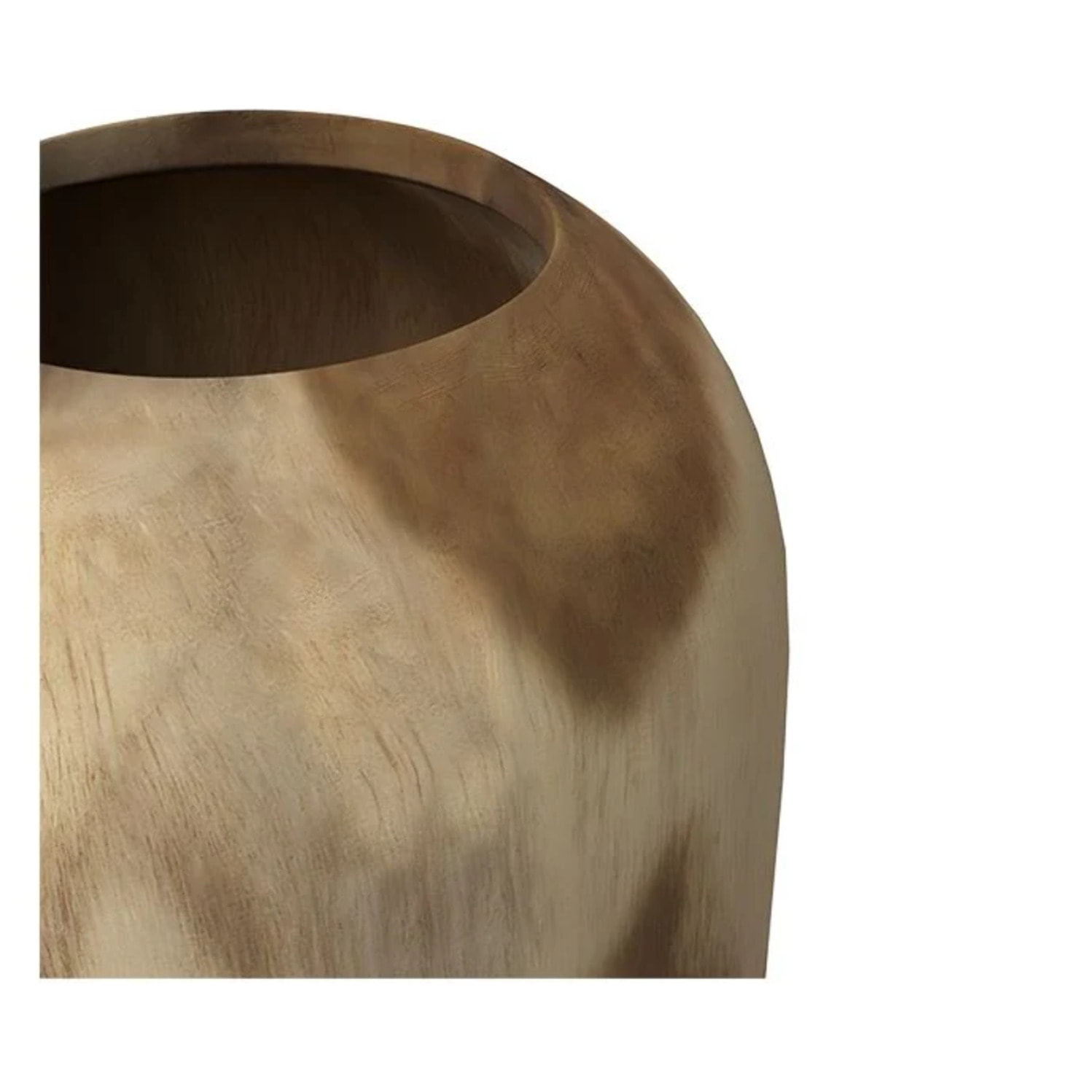 Vase décoratif en bois de suar H60 cm - Makkar