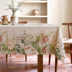 Nappe imprimée anti-tâches CINTIA VERDE