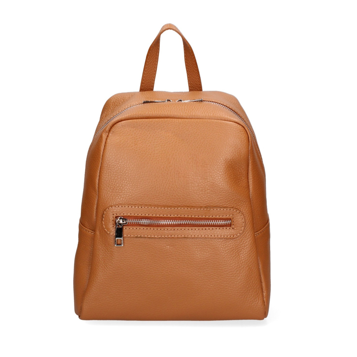 Zaino donna in vera pelle - Modello Edera Ultra - 70% Cotone - 25.0 x 31.0 x 13.0 cm