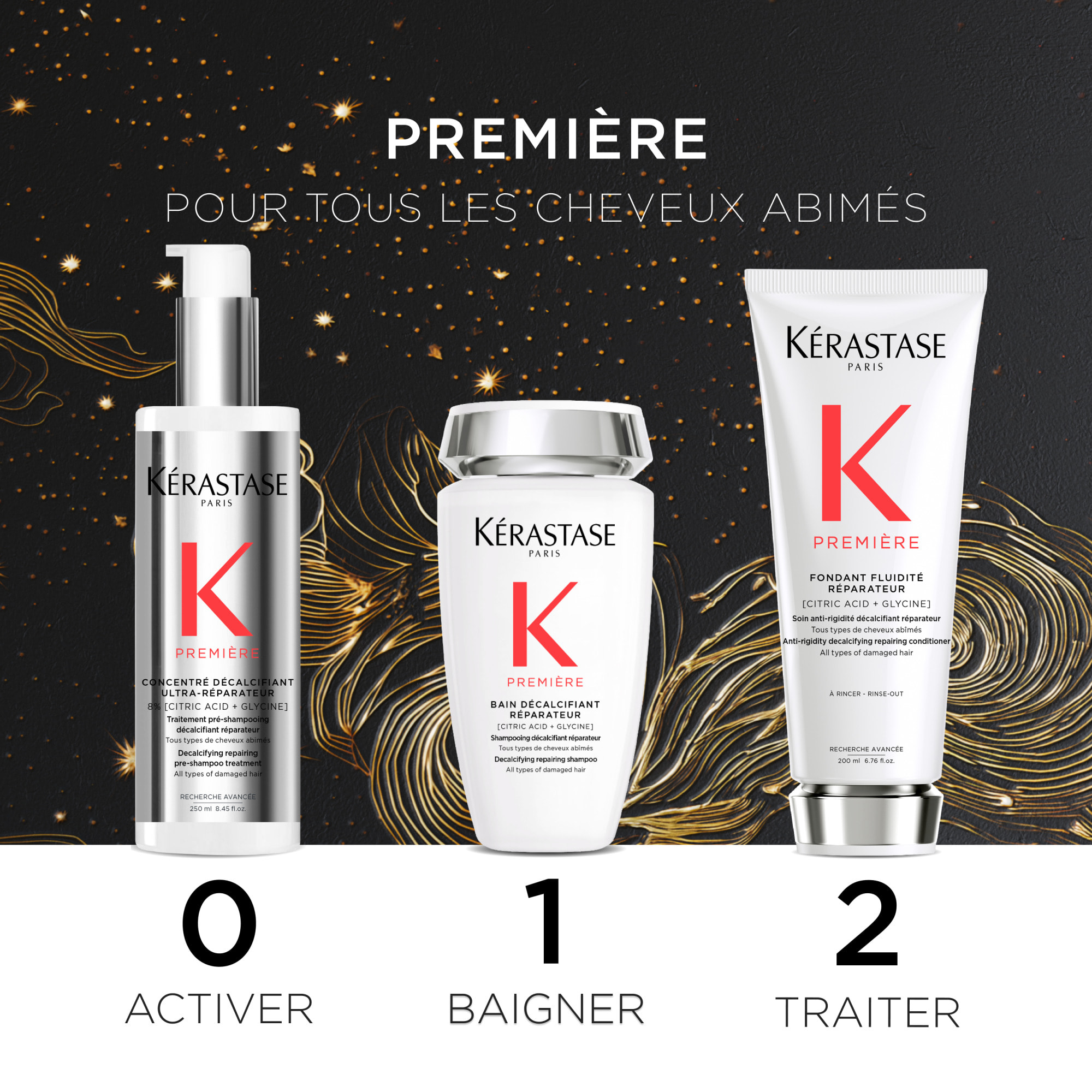 Première - Coffret routine pour cheveux abîmés