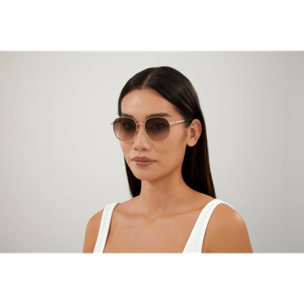 Gafas de Sol Gucci GG1142SA-002 de Metal Mujer 56 mm