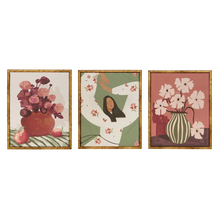 Toiles encadrées Mona 20x25cm