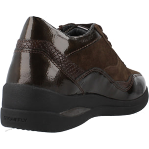 Sneakers de  Mujer de la marca STONEFLY  modelo AURORA 25 VELOUR/S PATENT Brown