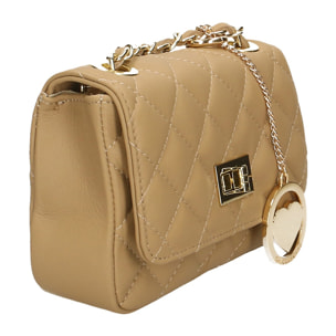 Chicca Borse Borsetta Clutch Beige