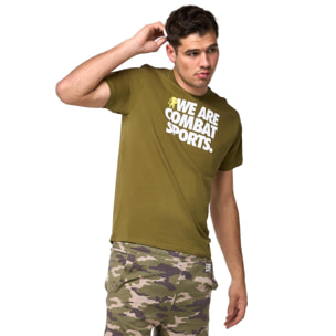 Conjunto completo de hombre con camiseta y pantalón corto camuflaje Leone Summer Style