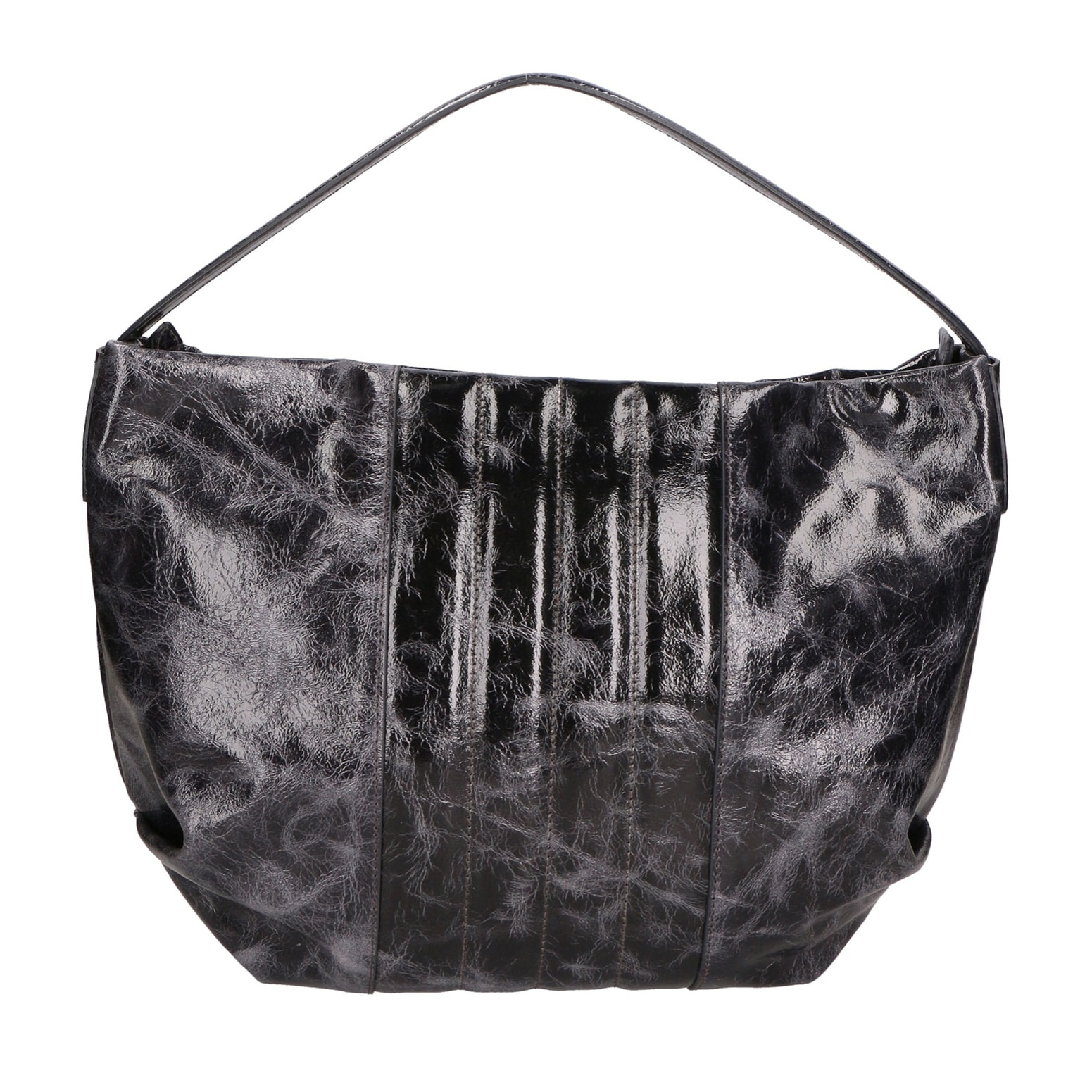 Borsa a spalla da donna - Modello Vanda - Vera pelle - 30.0 x 40.0 x 5.0 cm