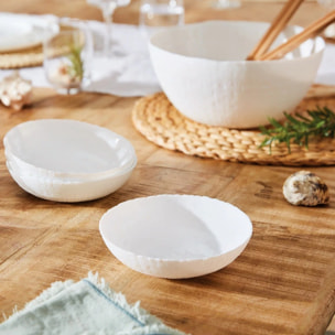 Set de platos 25 piezas Ammonite blanco - Luminarc