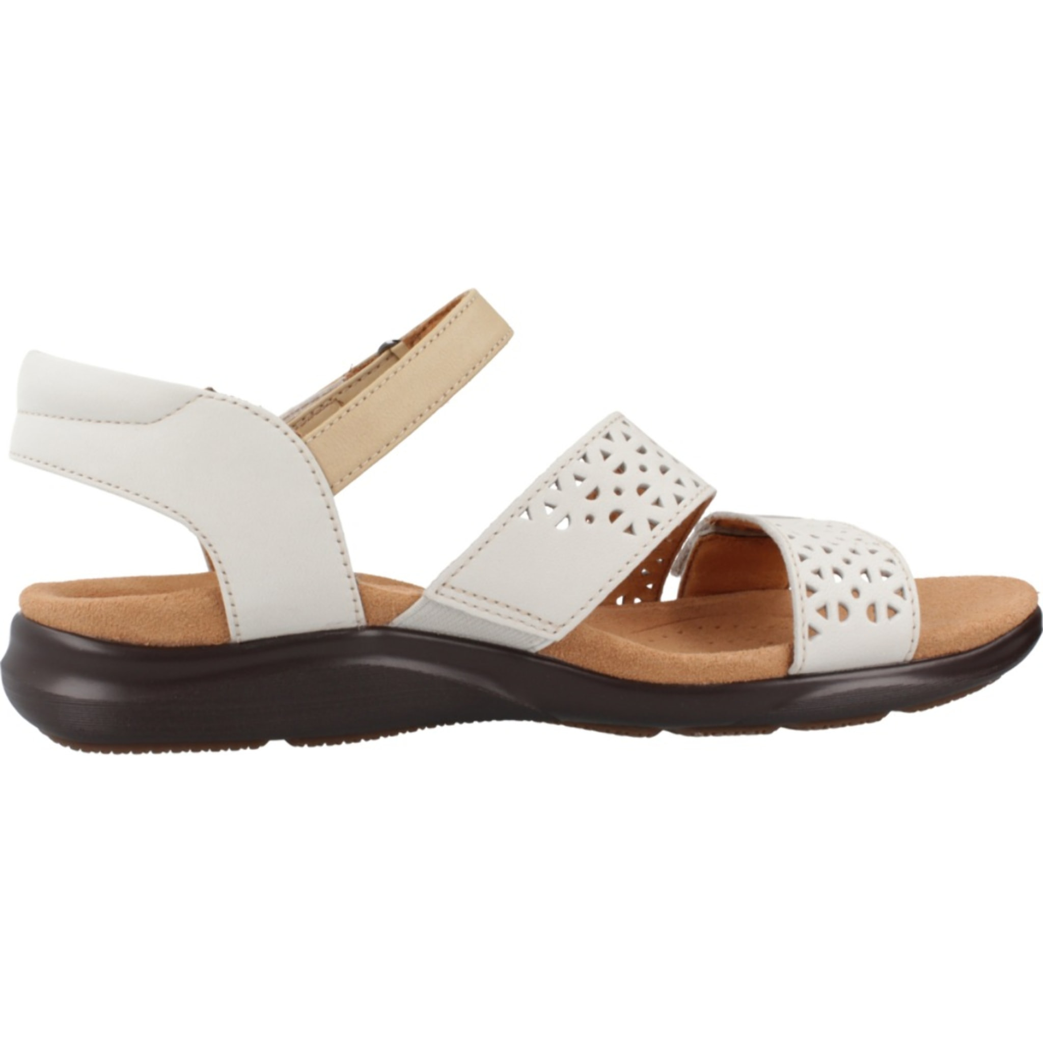 Sandalias Mujer de la marca CLARKS  modelo KITLY WAY White