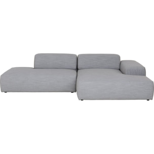 Canapé d'angle de jardin Laguna gris droite Kare Design
