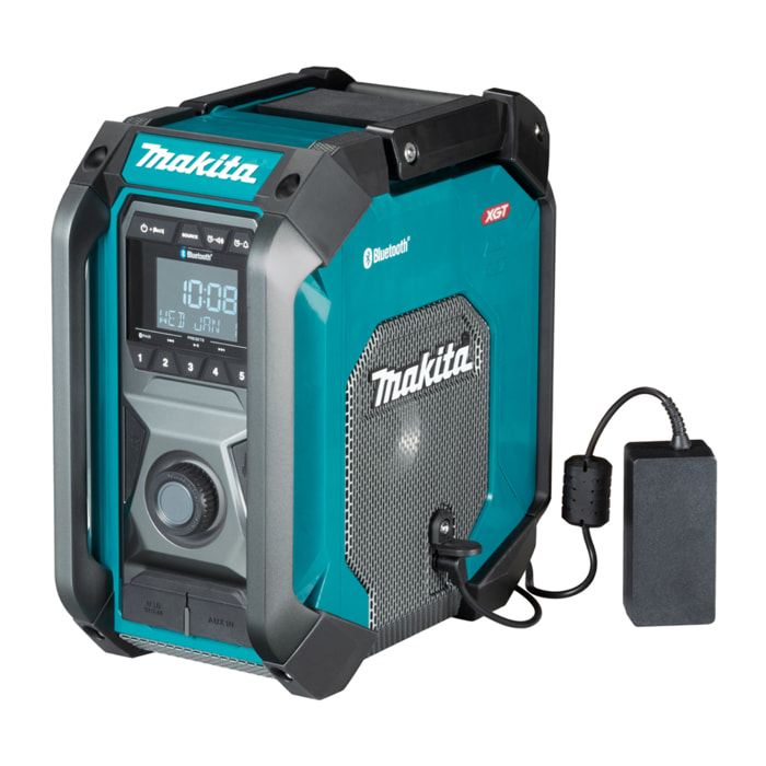 Radio de construcción MAKITA de 12 a 40 V de iones de litio - Sin batería ni cargador - MR006G