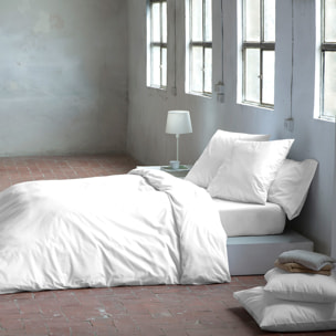 Housse de couette PURE en coton percale - blanc - vendue seule