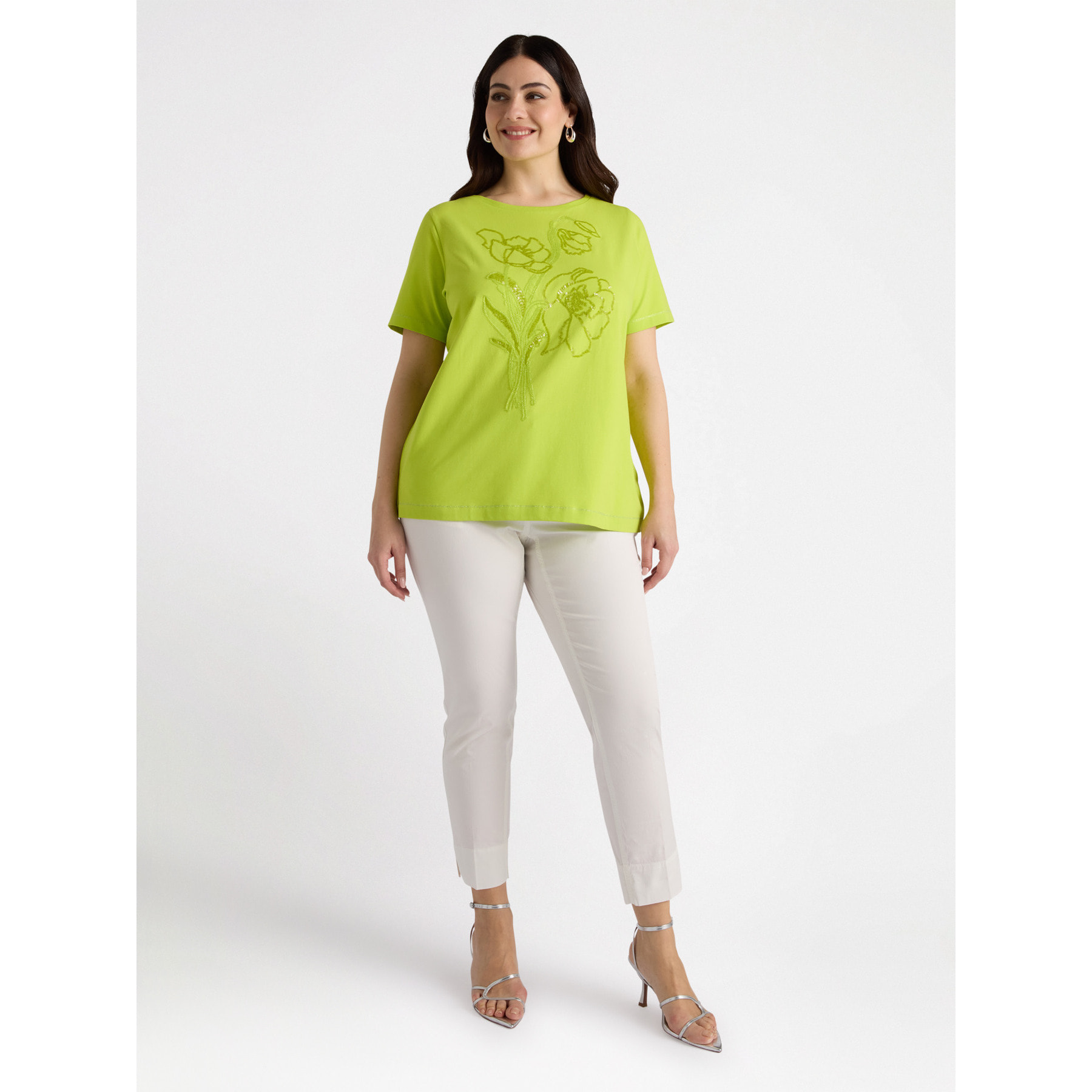 Fiorella Rubino - Pantalones modelo Nueva York - Blanco