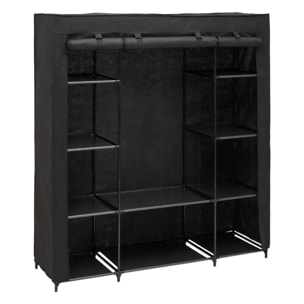 Penderie Dressy rectangulaire 155x165cm noir