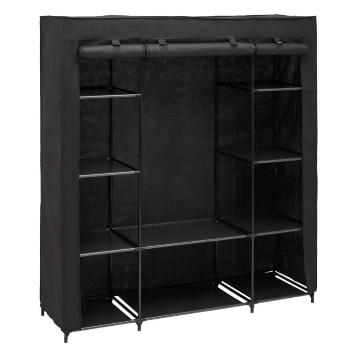 Penderie Dressy rectangulaire 155x165cm noir