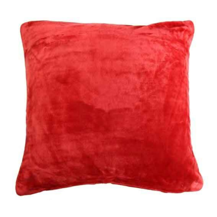 Housse de coussin douceur - Rouge