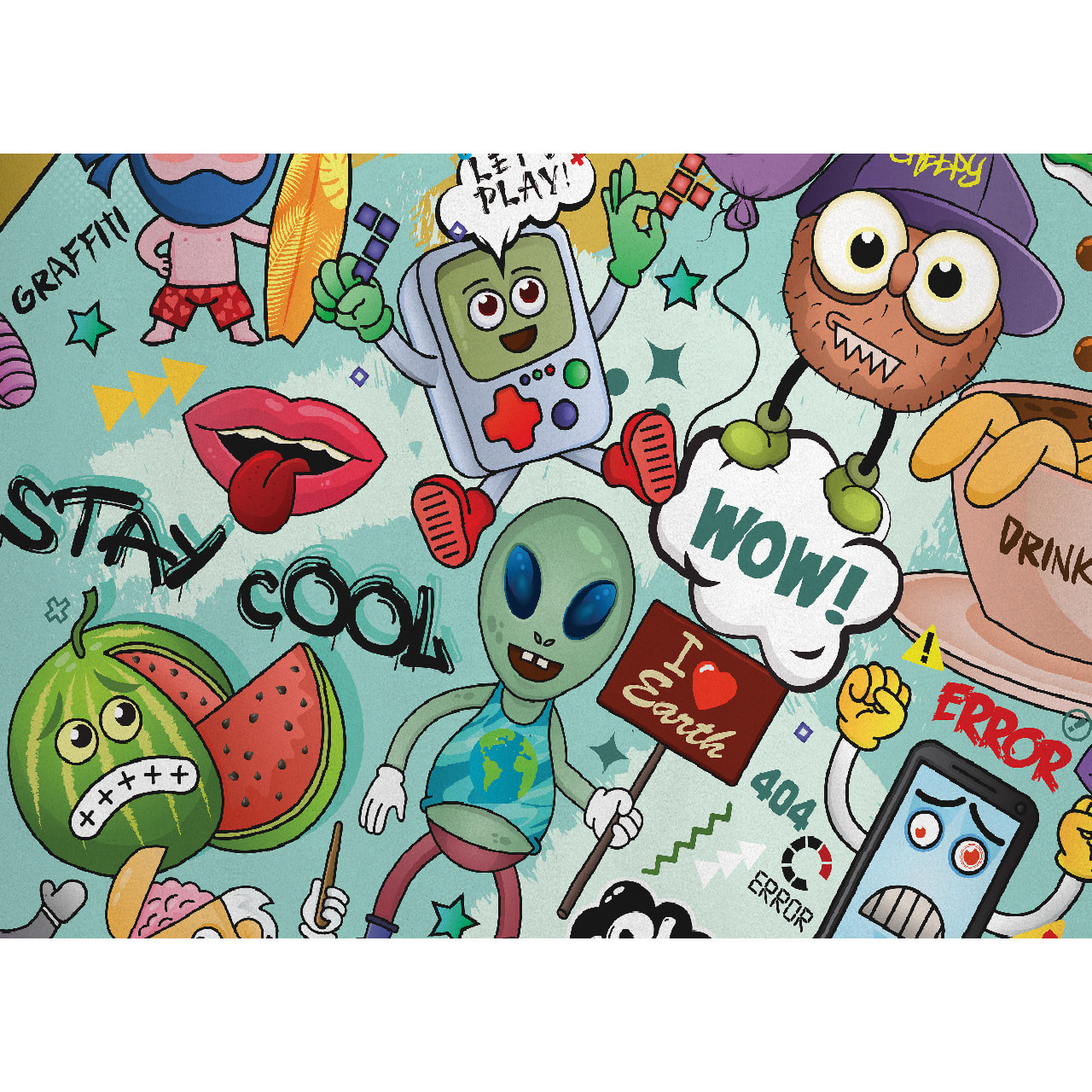 Copripiumino 100% Cotone Freestyle Cool