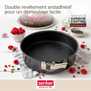 Moule à manqué à charnière 24 cm Zenker PerfectBack+
