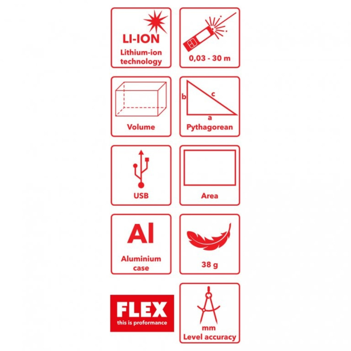 Télémètre laser ADM 30 Smart FLEX - 504.599