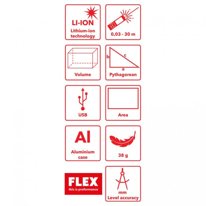 Télémètre laser ADM 30 Smart FLEX - 504.599