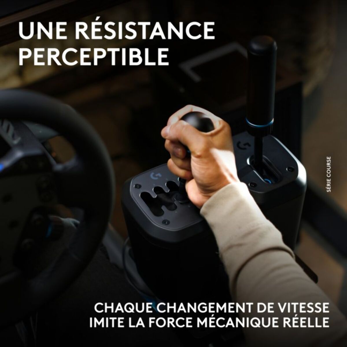 Levier de vitesses LOGITECH RS H-SHIFTER - BLACK Direct Drive