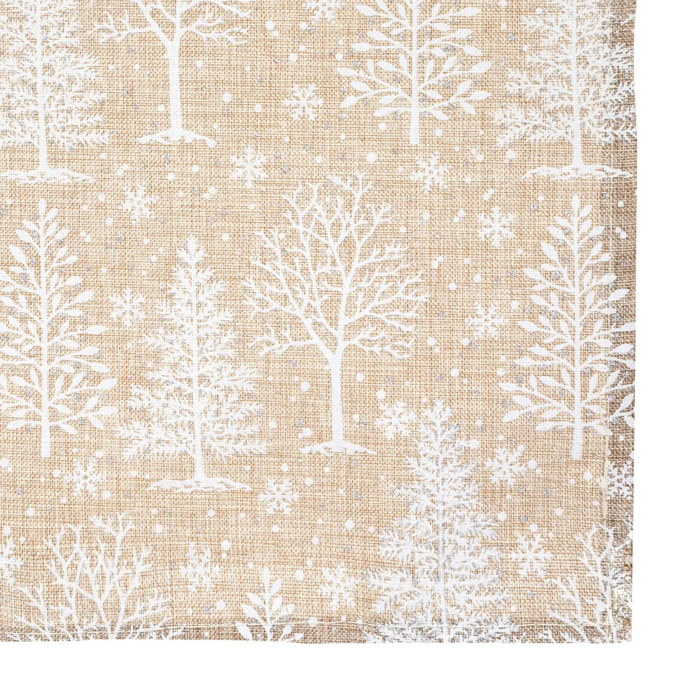 Set de table sapin 45x30cm polyester