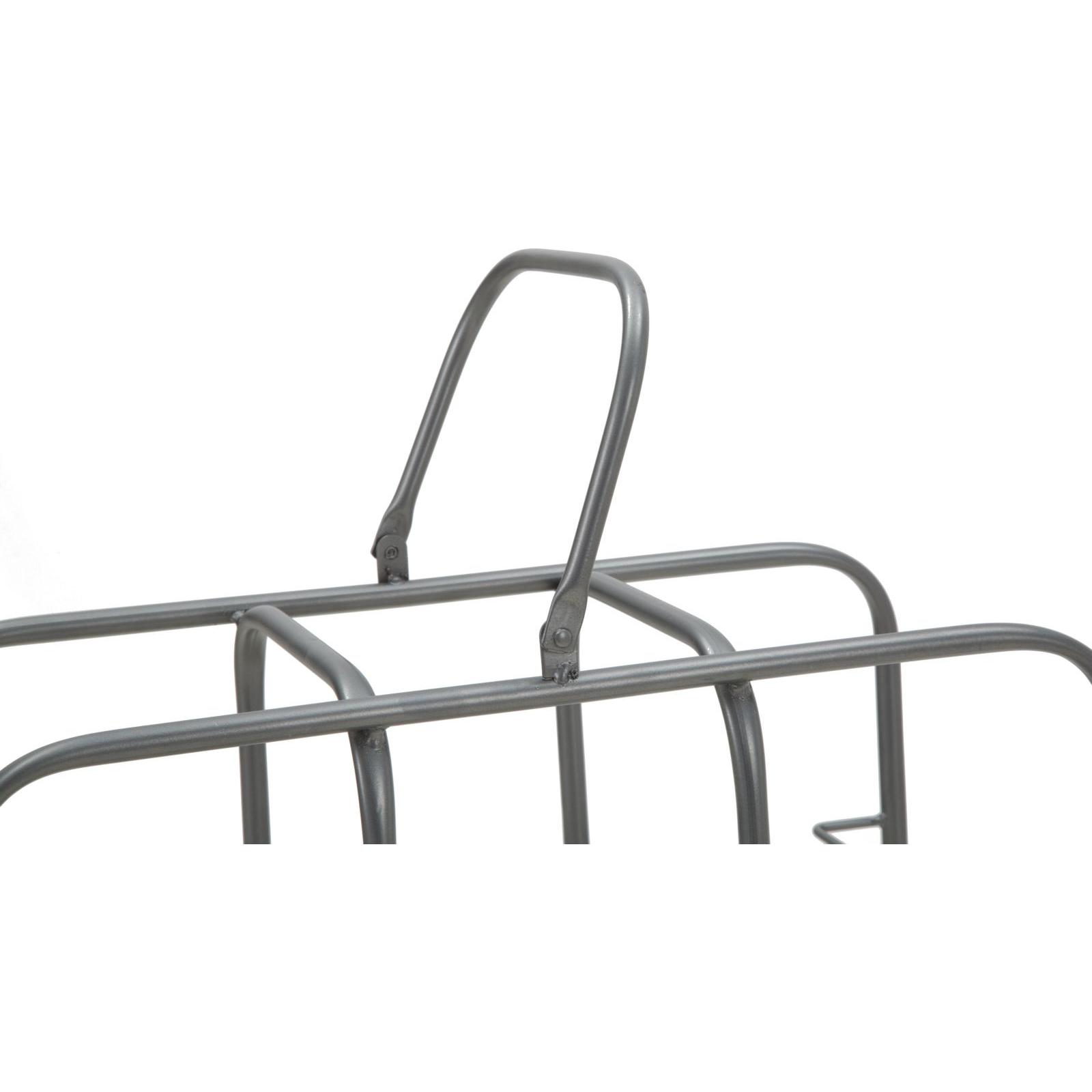 PORTABOTTIGLIE RACK QUADRATO (9 POSTI) OFFICINE 55 GRIGIO