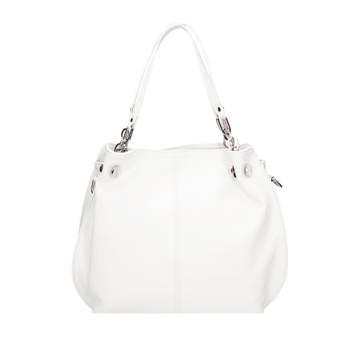 Borsa a mano da donna Made in Italy - Modello Ereba - 100% pelle - 38.0 x 30.0 x 12.0 cm