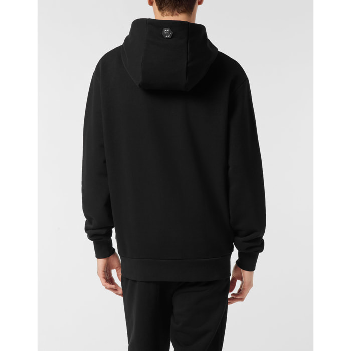 PHILIPP PLEIN Felpa con cappuccio SKULL