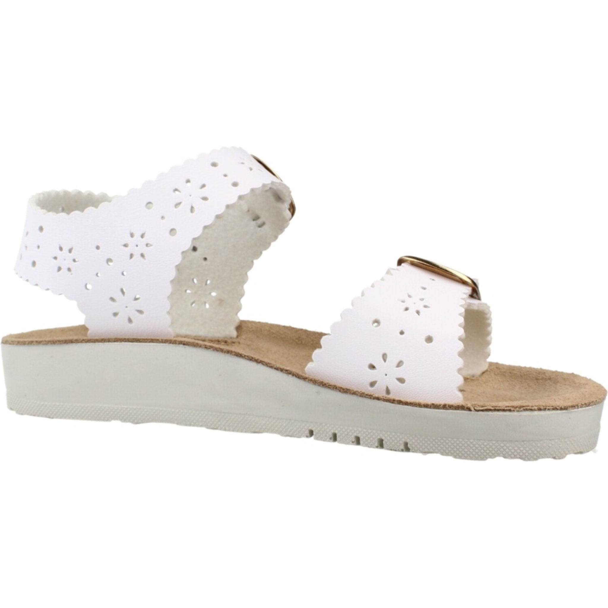 Sandalias Niña de la marca GEOX  modelo J SANDAL COSTAREI BLANCO