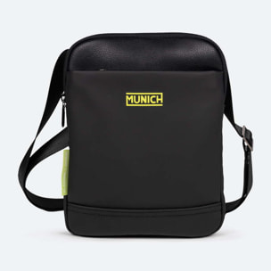 Bandolera Negra Super Ligera con Diseño Estilizado JUNGLE CROSSBODY SLIM