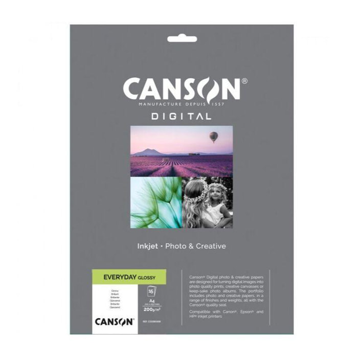 Papier photo CANSON Digital Everyday Gloss