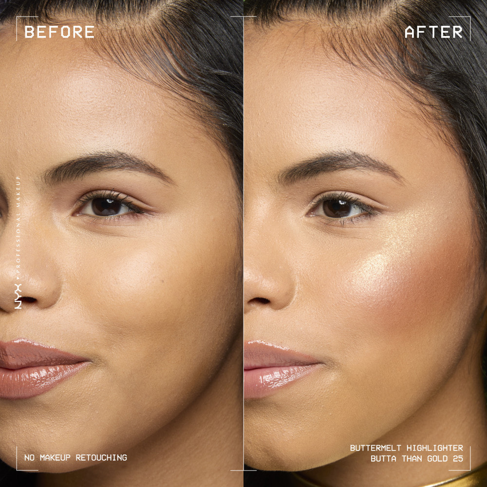 NYX Professional Makeup Buttermelt Highlighter BUTTA THAN GOLD