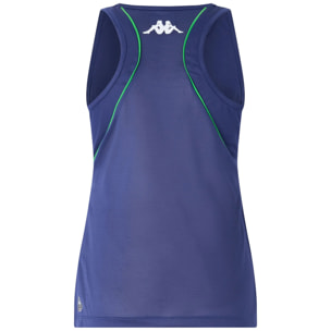 Kappa - Maglie gioco Donna Blu - Kombat Padel Fras
