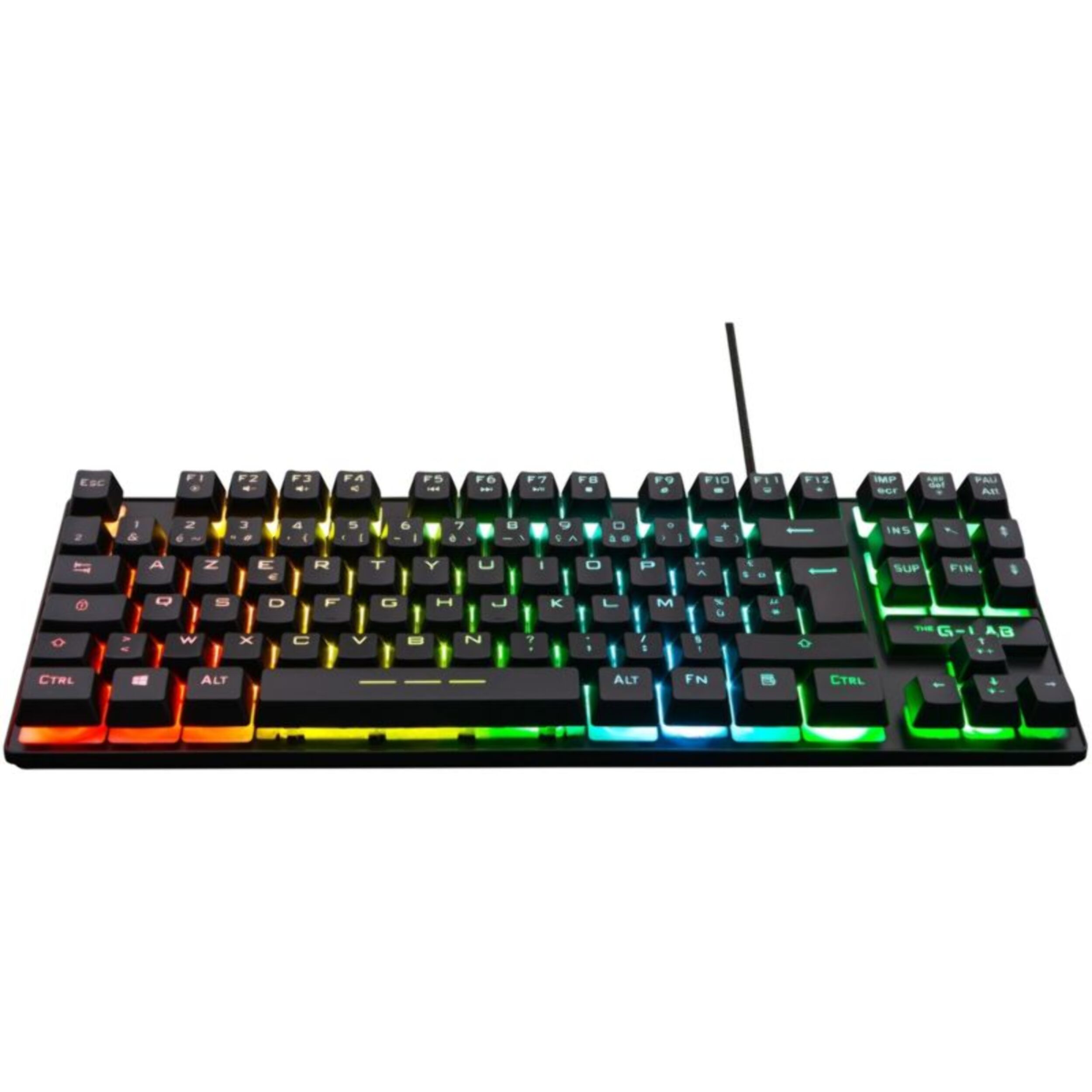 Clavier gamer THE G-LAB KEYZ CAESIUMTKL FR