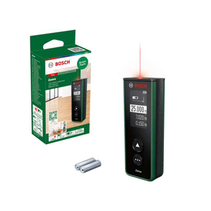 Télémètre laser numérique 25M ZAMO - BOSCH - 0603672900