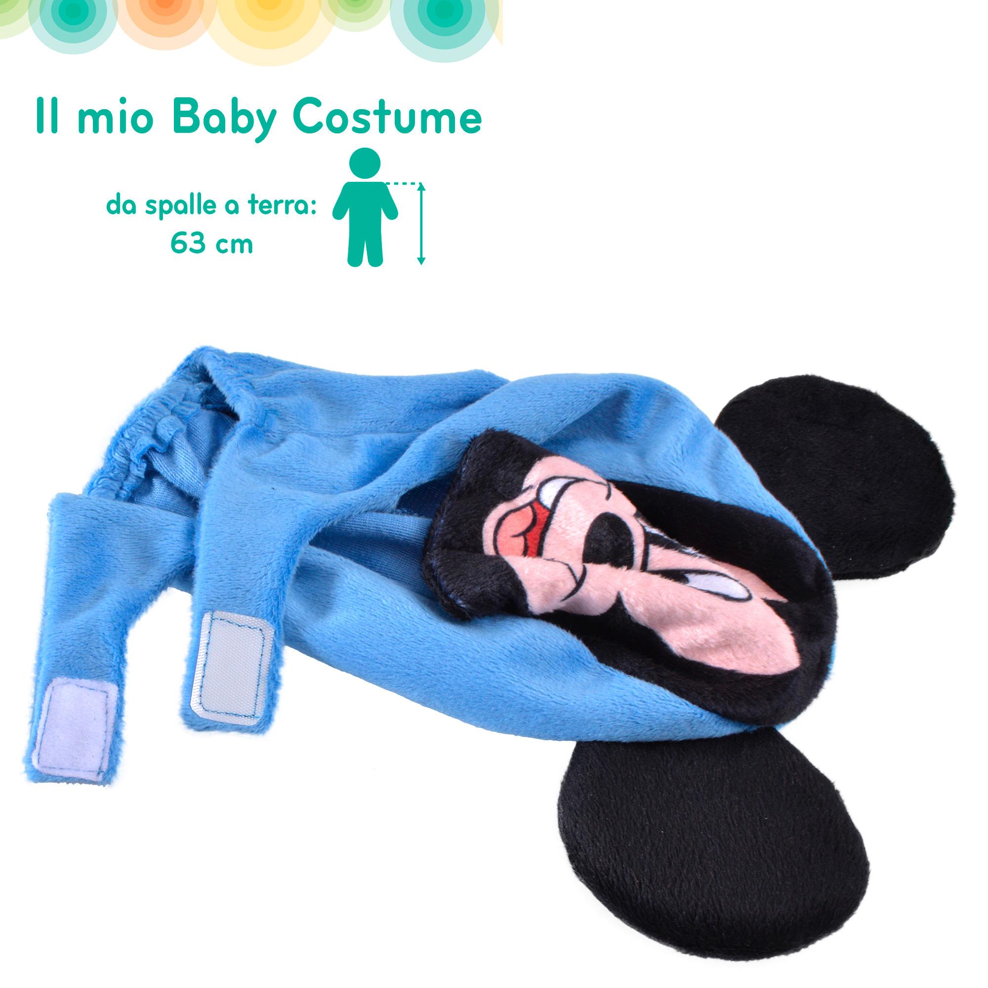 Costume Disney Baby Halloween Tutina Mickey Mouse Vampiretto Con Accessori