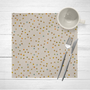 Pack de 2 serviettes Alessia 4 100% coton 45x45 cm