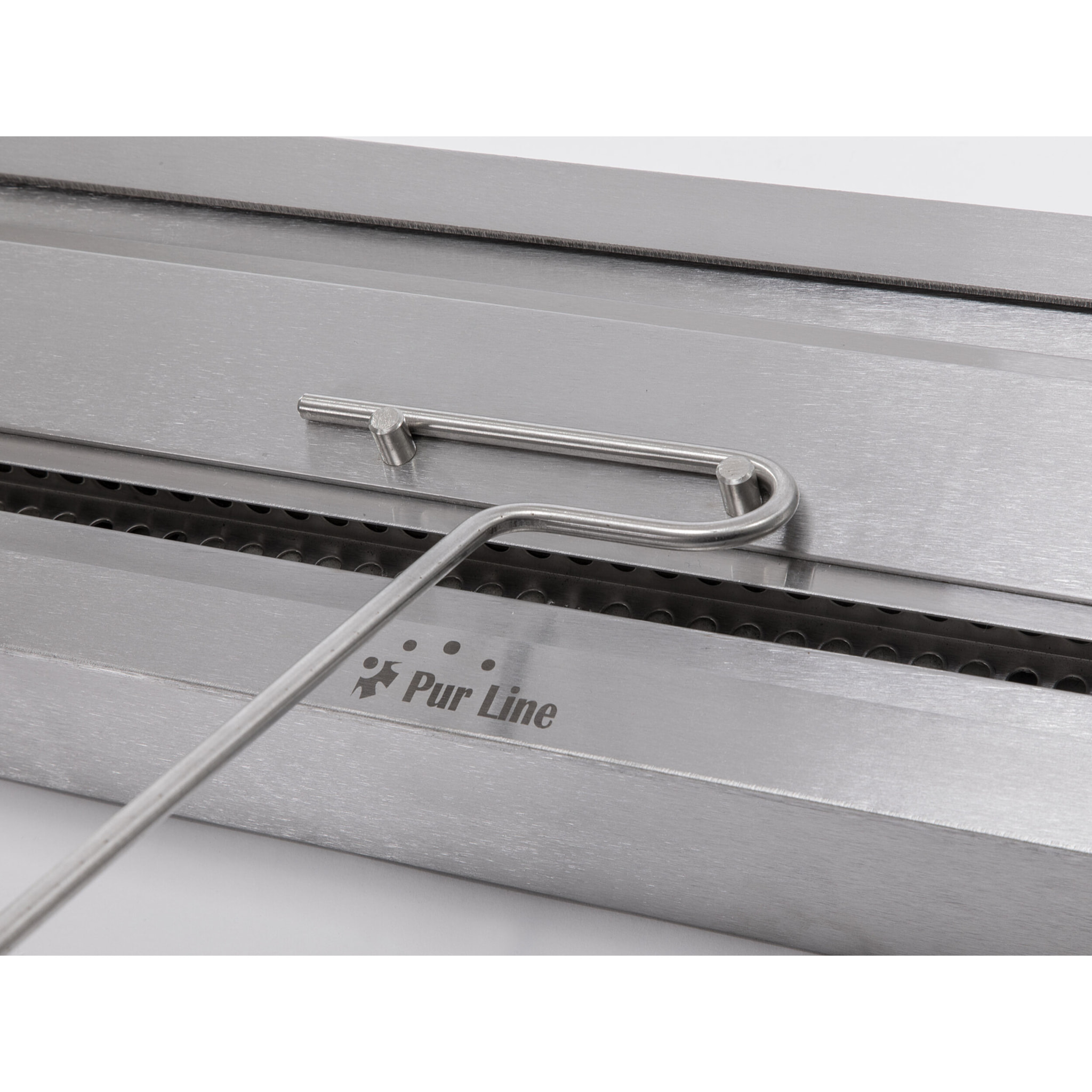 Bloque de combustión tamaño grande con fibra cerámica y regulador de llama F96120 PURLINE 6000 W