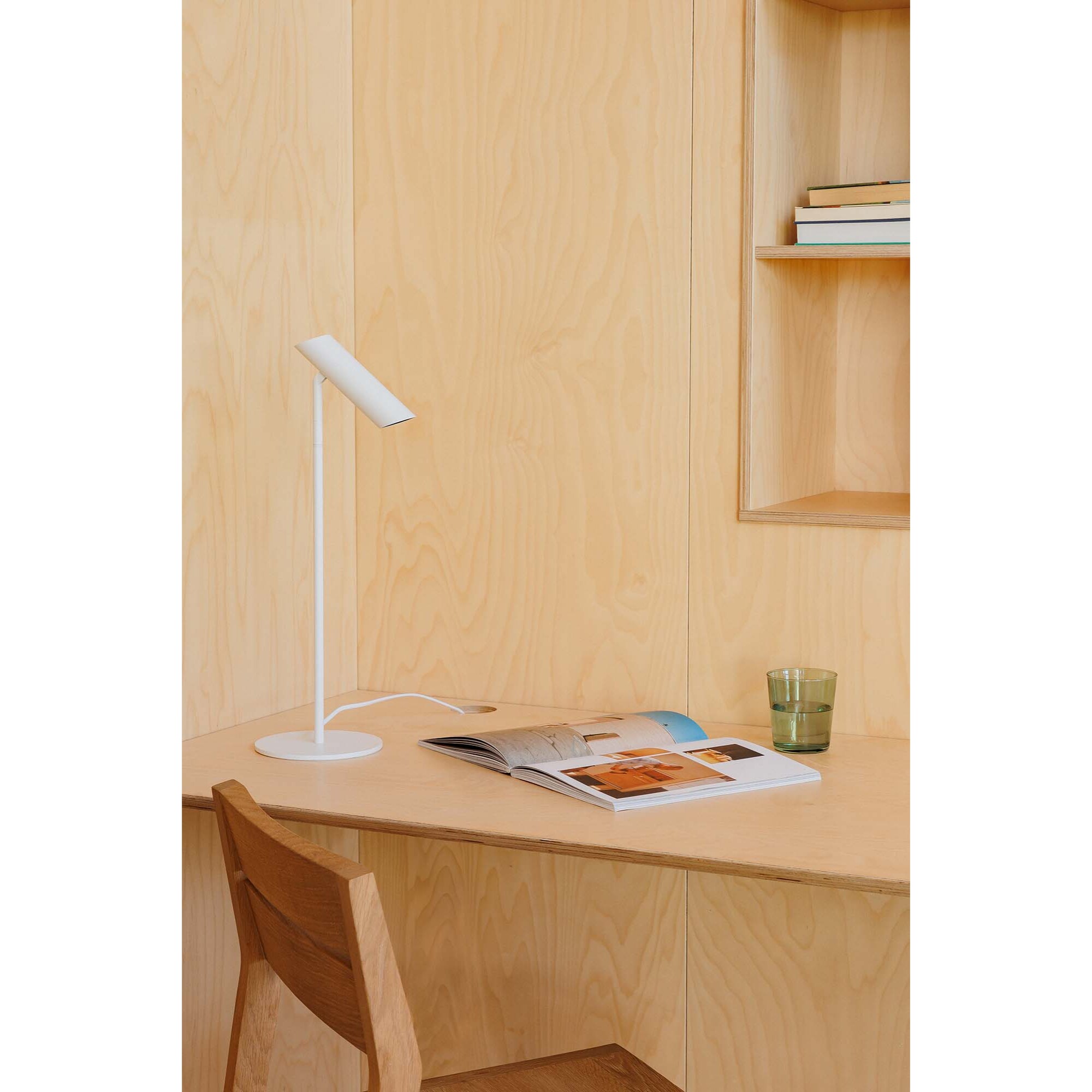 LEO Lampe de table blanche