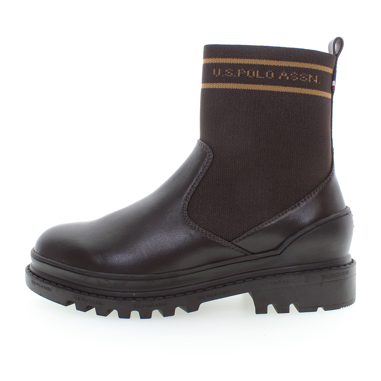 Stivali U.S. Polo Assn Dark Brown